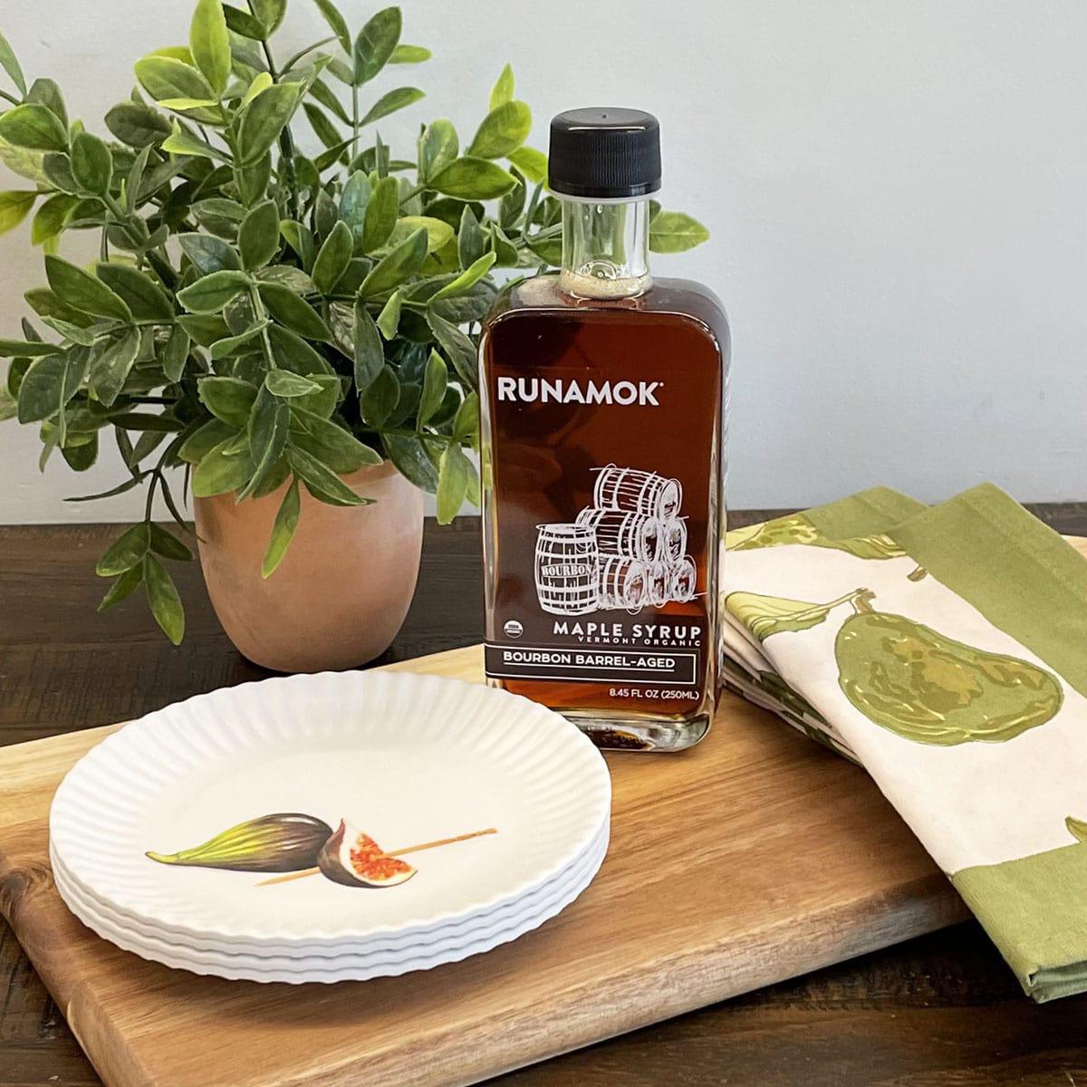Bourbon Barrel-Aged Maple Syrup